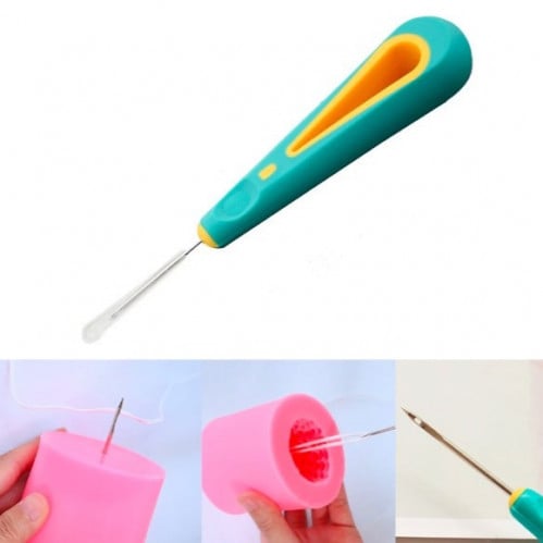 أداة لثقب قالب الشمع