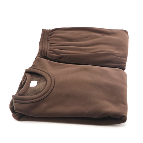 بيجامة رجالي فرو - بني