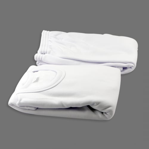 بجامة رجالي فرو أبيض