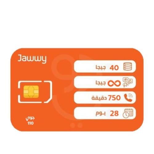 شريحة جوي 110 | ( بيانات 40 جيجا + سوشيال لا محدود...
