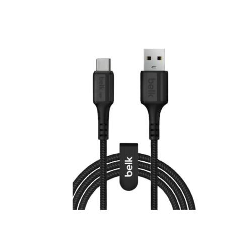 كيبل belk يو اس بي & تايب سي بطول 1.2 متر يدعم الش...