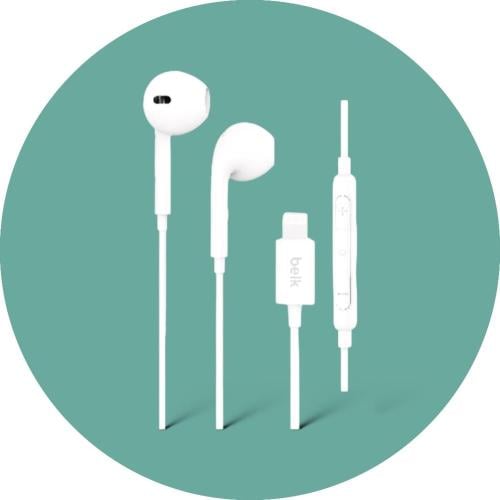 سماعة ايفون سلكية من بيلك معتمدة