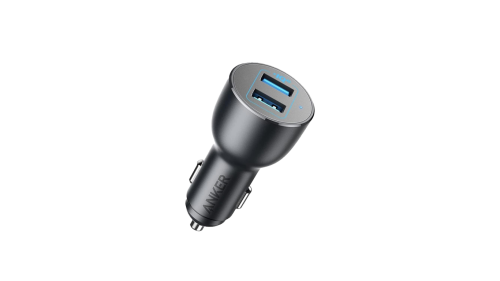 شاحن سياره انكر 36W مع منفذين USB