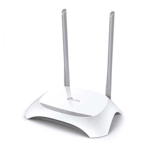 تي بي لينك راوتر TL-WR840N لاسلكي 300Mbps - ابيض