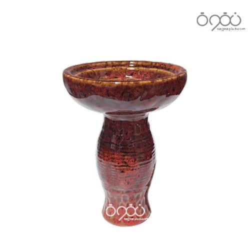 راس شيشه سيراميك مثقب احمر