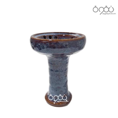 راس شيشه سيراميك فتحات دبل ازرق