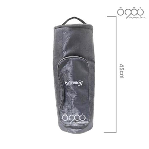 شنطة شيشة الزعيم اسود بجيب جانبي 45 سم