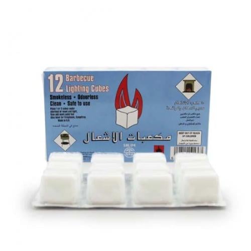 مكعبات الاشعال حبه كبير 12 قطعة
