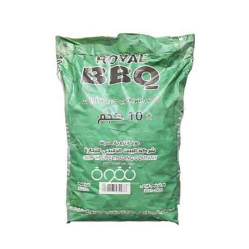 فحم رويال الطبيعي للشواء 10 كيلو الاخضر