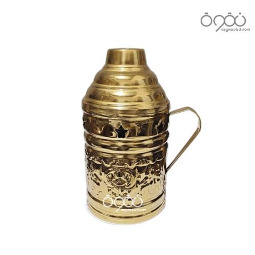 طربوش راس شيشة وسط ذهبي