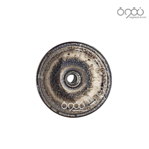 راس شيشة سيراميك بصمة بني