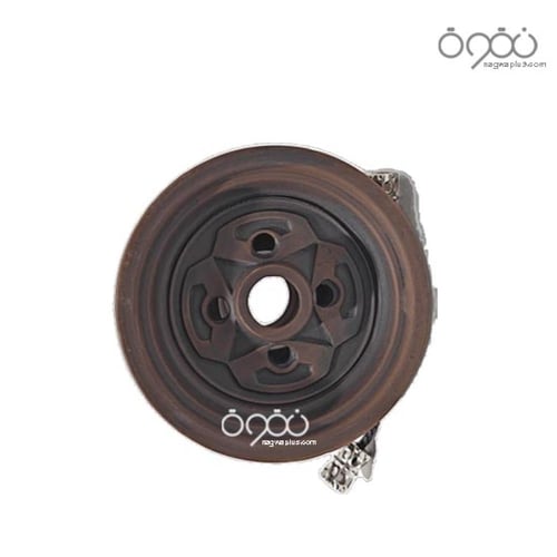 راس شيشه التاج بحبل اسود