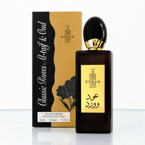 عطر عود وورد 50 مل للجنسين