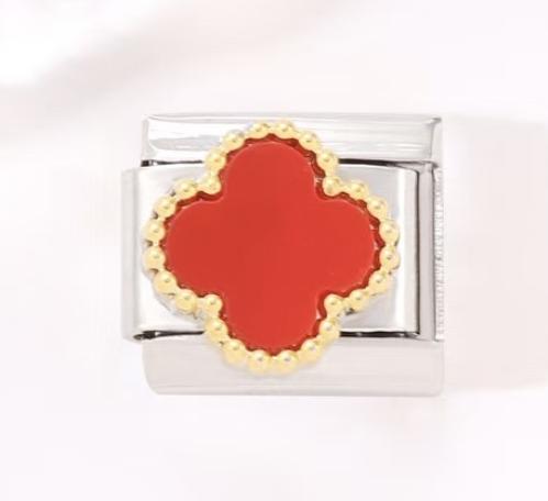 فان كليف فضي احمر