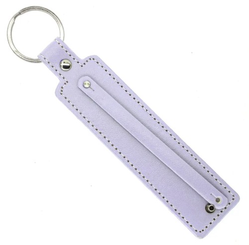 ميدالية مفاتيح بنفسجي فاتح