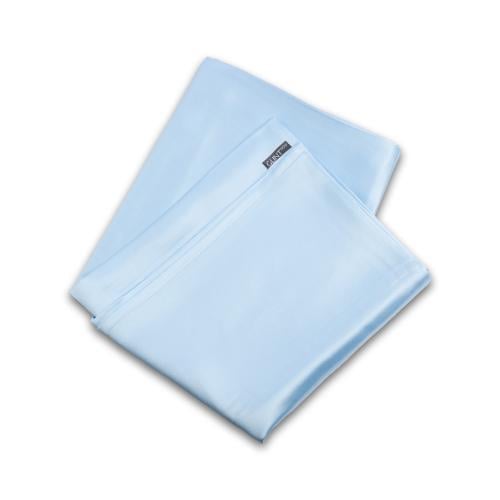 غطاء مخدة حرير (أزرق) - Silk Pillow Case