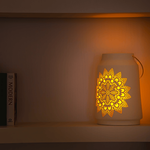 فانوس سيراميك 6680