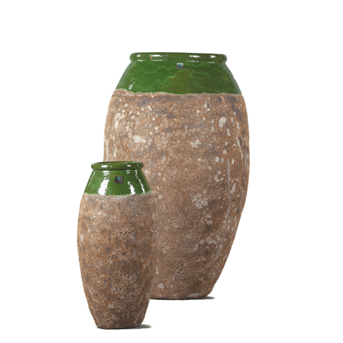 مراكن سيراميك أخضر فقاعي 5485