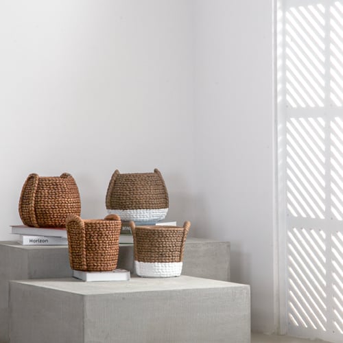 حوض سيراميك ديكور الخوص 6747