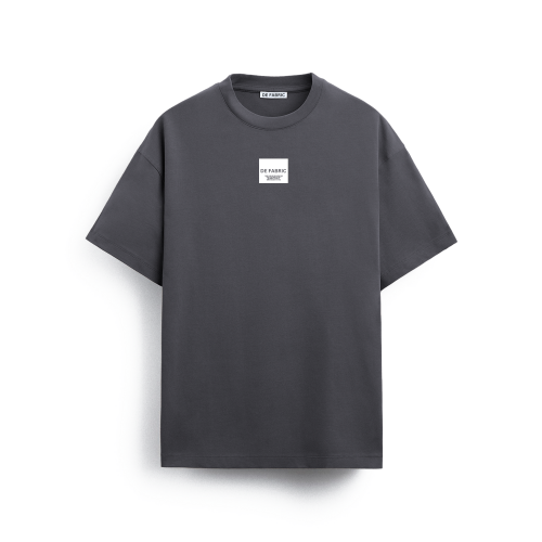 تيشيرت رمادي اوفر سايز للجنسين