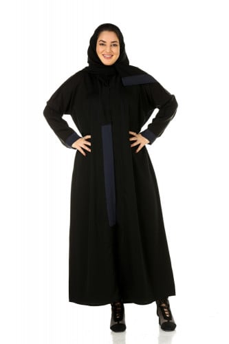 عباية منسوجة من قماش الصالونا الكوري الأصلي مع طرح...