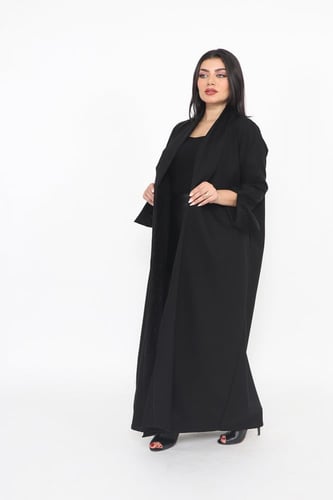 عباية منسوجة من قماش الصالونا الكوري الأصلي مع طرح...