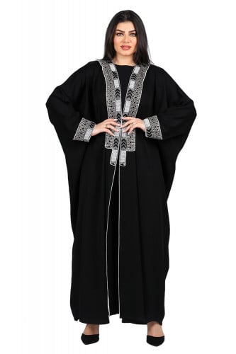 عباية واسعه منسوجة من قماش الصالونا الكوري الأصلي...