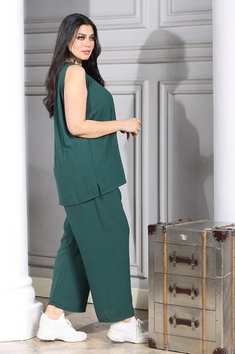 طقم صديري وبنطلون كريب طايح