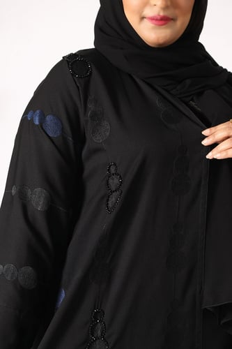 عباية منسوجة من قماش الصالونا الكوري الأصلي مع طرح...