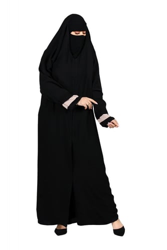 عباية رأس منسوجة من قماش لمسة حرير