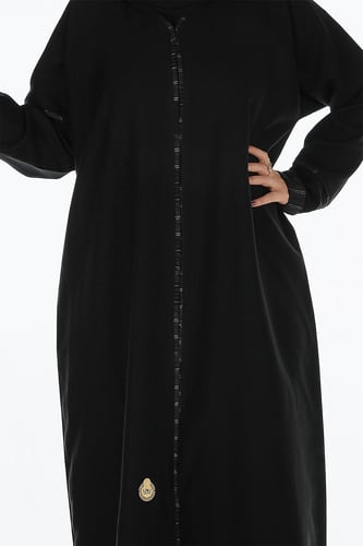 عباية منسوجة من قماش الصالونا الكوري الأصلي مع طرح...