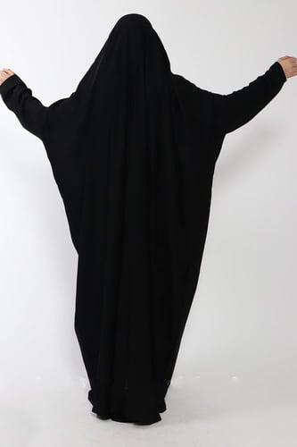 عباية رأس فراشة منسوجة من قماش لمسة حرير الفاخر مع...