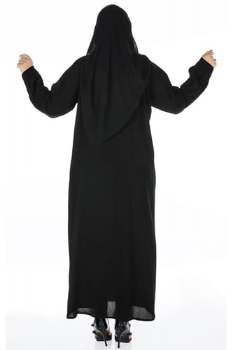 عباية منسوجة من قماش راما الأصلي مع طرحتها