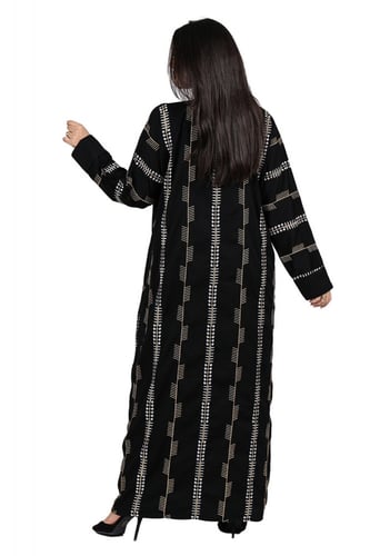 عباية منسوجة من قماش الصالونا الكوري الأصلي مع طرح...