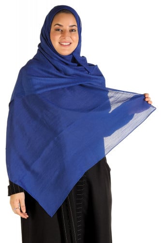 طرحه نيلي قماش لينين