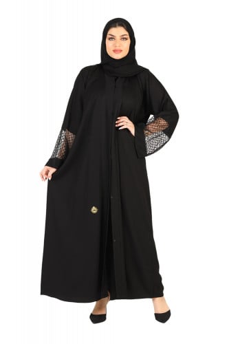 عباية منسوجة من قماش الصالونا الكوري الأصلي مع طرح...