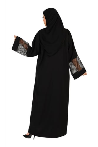 عباية منسوجة من قماش الصالونا الكوري الأصلي مع طرح...