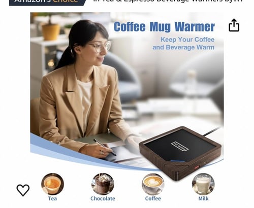 سخان كوب القهوة: سخان القهوة للشموع للمكتب، سخان ش...