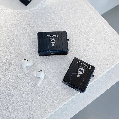 جراب حماية ايربودز غوجو ساتورو انمي