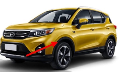 ديكور رفرف امامي يمين GS3