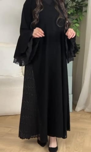عبايه مذهله بكم فرنسي