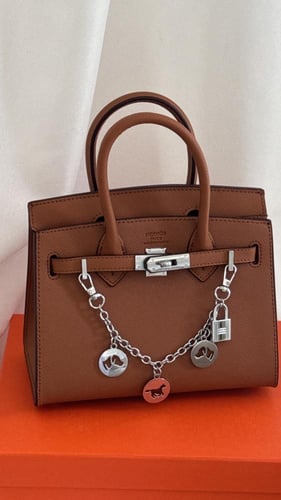 حقيبه بيركن مع الملحقات بني