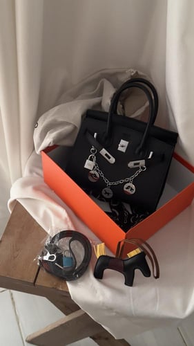 بيركن اسود مع الملحقات