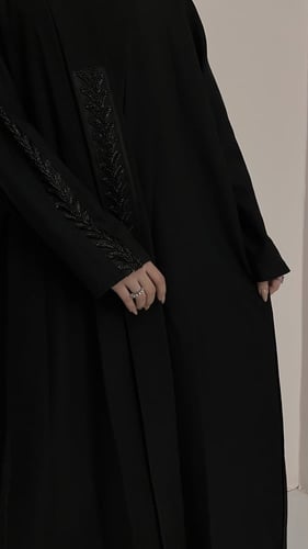 عبايه الجوهره شك /قماش كويتي