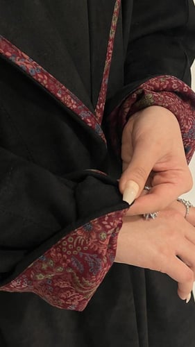 عبايه بنمط كشميري