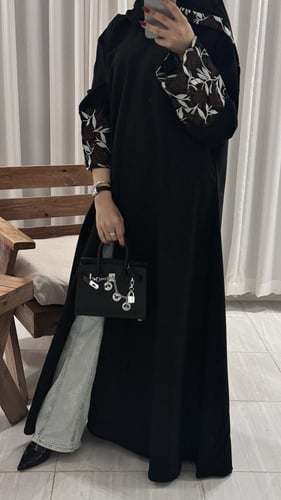 عبايه هناي مع طرحه