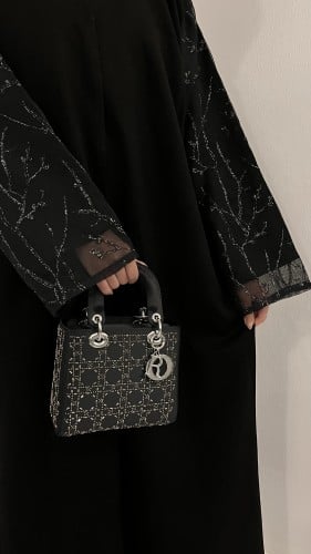 عبايه اسيل قماش كويتي ممتاز قصه A