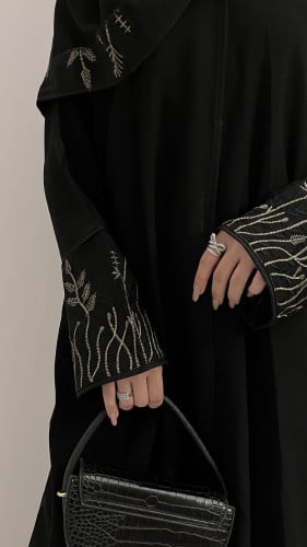 عبايه سندس ذهبي