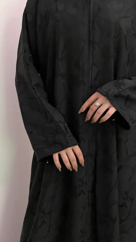 عبايه سحر قماش ملكي