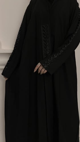 عبايه الجوهره شك /قماش كويتي